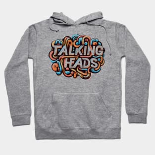 Talking Heads Typography Design Hoodie